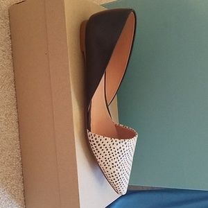 Madewell Lydia flat in Spot Dot 7
